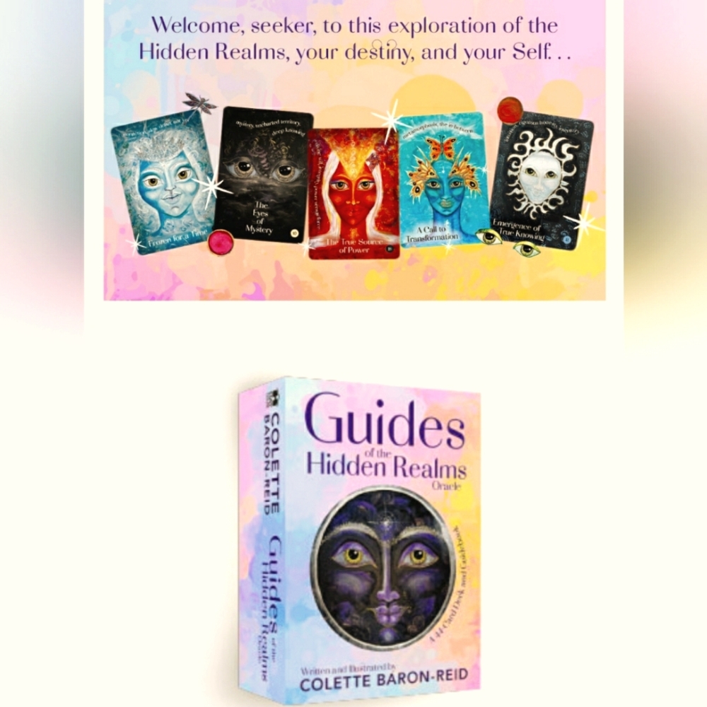 Tarot deck Guides of the Hidden Realms Oracle PRE-RELEASE (6/21)- NWT.